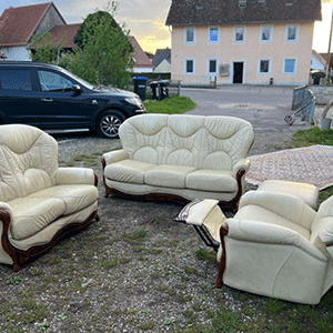 Fauteuil blanc